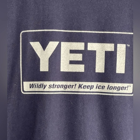 OFFICIAL YETI COOLERS MENS GRAPHIC SHIRT SOFT COTTON SIZE XL - Picture 3 of 4